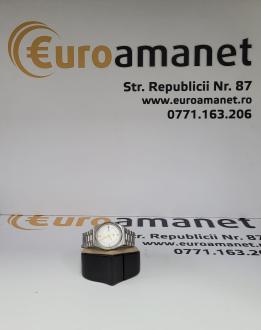 Citizen, Ceas analog din otel inoxidabil cu cadran cu logo, Argintiu