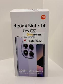 Telefon mobil Xiaomi Redmi Note 14 Pro, 8GB RAM, 256GB, Midnight Black