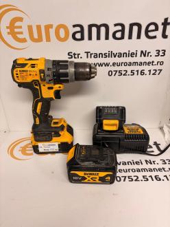 Dewalt DCD796, 3 baterii si incarcator