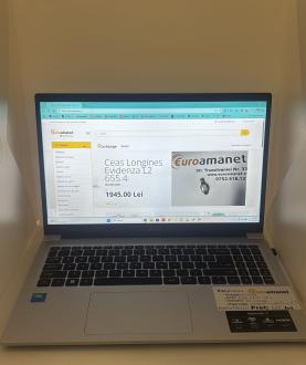 Laptop Acer 15.6'' Extensa 15 EX215-57, FHD IPS, Procesor Intel® Core™ i3-1315U (10M Cache, up to 4.50 GHz, with IPU), 8GB DDR5, 256GB SSD, Intel UHD