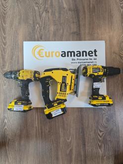 Set Stanley 18V fierastrau sabie si masini de gaurit