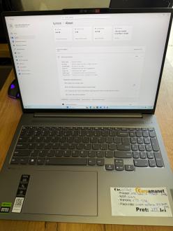 Laptop Lenovo IdeaPad Pro 5 16IRH8 cu procesor Intel® Core™ i7-13700H pana la 5.0 GHz, 16", 2.5K, IPS, 16GB, 1TB SSD, NVIDIA® GeForce RTX™ 3050 6GB GDDR6