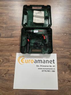 Masina de gaurit cu percutie Bosch PSB 650 RE Compact, 650 W, 3000 RPM 