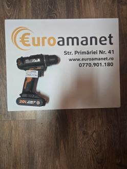 Masina De Gaurit si Insurubat Cu Acumulator, Worx, Wx100 20v Maxim 30nm, 1 Acumulator