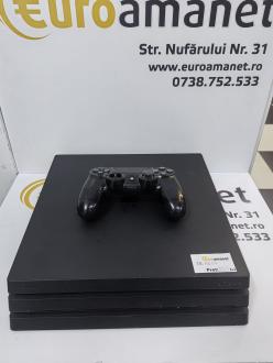 Consola Sony Playstation 4 PRO,1TB, Negru - Controller Wireless 