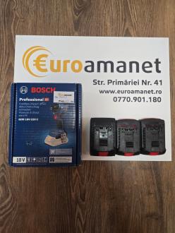 Surubelnita cu impact BOSCH GDR 18V-220 C, Li-Ion, 220Nm