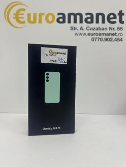 Telefon mobil Samsung Galaxy S24 FE, Dual SIM, 8GB RAM, 128GB, 5G, Blue