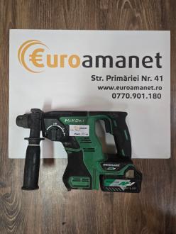 Ciocan rotopercutor Hikoki DH18DBL, SDS+, 3 pozitii, 18 V, mandrina fara cheie