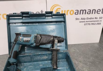 Ciocan rotopercutor Makita SDS Plus HR2630, 800 W, 1200 RPM, 4600 PPM, 65 mm diametru maxim de gaurire