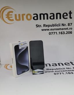 Telefon mobil Apple iPhone 15 Pro Max, 1TB, 5G, Black Titanium