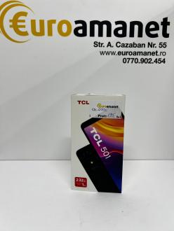 Telefon mobil TCL 501, 2GB RAM, 32GB, 4G, Prime Black