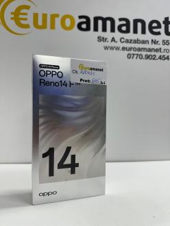 Telefon mobil OPPO Reno14 F, Dual SIM, 8GB RAM, 256GB, 5G, Luminous Green