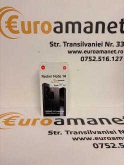 Telefon Xiaomi Redmi Note 14, 8GB RAM, 256GB, Midnight Black