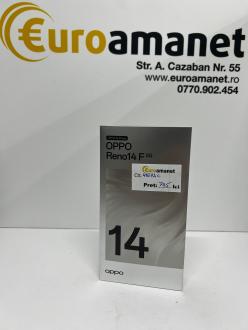 Telefon mobil OPPO Reno14 F, Dual SIM, 8GB RAM, 256GB