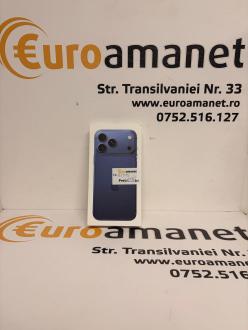 Telefon Apple iPhone 17 Pro Max, 256GB, 5G, Deep Blue, Nou