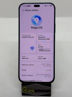 Telefon mobil Honor 200 Lite, 8GB RAM, 256GB, 5G