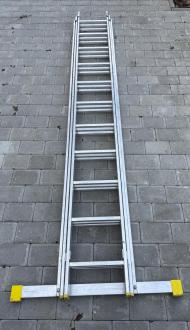 Scara de aluminiu 3x11 trepte