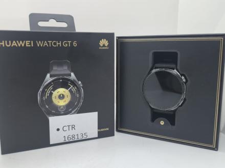 Smartwatch Huawei Watch GT 6, 46MM, Black Stainless Steel Case