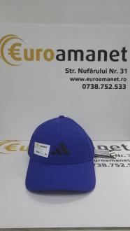 adidas Performance, Sapca baseball unisex cu logo, Albastru inchis/Negru optic