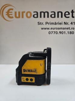 Nivela laser Dewalt cu 2 linii, raza de actiune 15 m