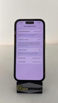 Telefon mobil Apple iPhone 15 Pro, 256GB, 5G