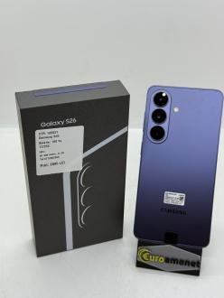 Telefon mobil Samsung Galaxy S26, Dual SIM, 12GB RAM, 256GB, 5G, Cobalt Violet