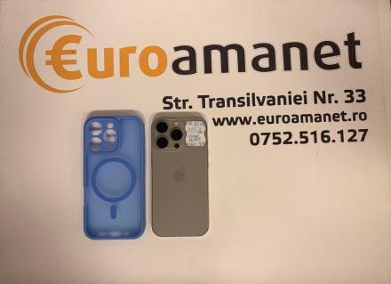 Telefon iPhone 16 Pro, 128GB, 5G, Natural Titanium, bat.90%