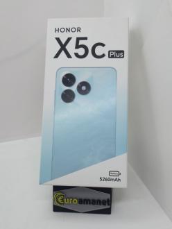 Telefon mobil HONOR X5c Plus, Dual SIM, 4GB RAM, 128GB, Ocean Cyan