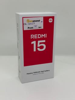 Telefon mobil Xiaomi Redmi 15, 8GB RAM, 256GB