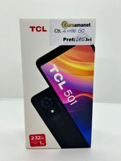 Telefon mobil TCL 501, 2GB RAM, 32GB, 4G, Prime Black