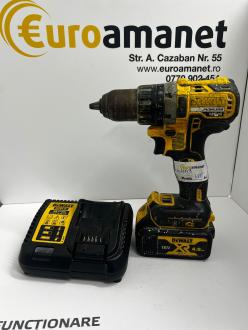 Masina de gaurit si insurubat DEWALT DCD796 cu acumulator si incarcator