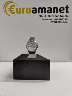  Richtenburg Ceas de mână automat pentru femei R11000 Cassiopeia din oțel alb cu brățară din oțel inoxidabil,