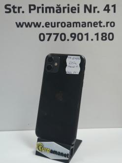 Telefon mobil Apple iPhone 11, 64GB, Black, 87% Baterie