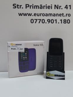 Telefon mobil Nokia 105 (2019), Dual SIM, Black