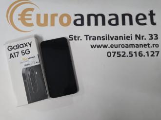 Telefon mobil Samsung Galaxy A17, Dual SIM, 4GB RAM, 128GB, 5G, Black