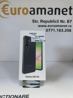 Telefon mobil Samsung Galaxy A56, Dual SIM, 8GB RAM, 128GB, 5G, Awesome Graphite