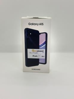 Telefon mobil Samsung Galaxy A15, 4GB RAM, 128GB