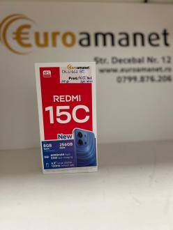 Telefon mobil Redmi 15C Negru Miezul Nopții 8/256GB