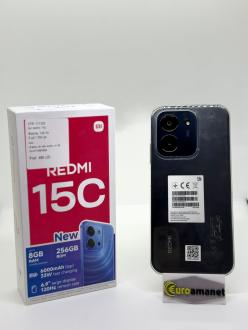 Telefon mobil Redmi 15C Negru Miezul Nopții 8/256GB