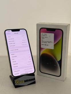 Telefon mobil Apple iPhone 14, 128GB, 5G, Starlight