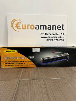 Mașină Manuală de Tăiat Gresie și Faianță – 400 mm (16")