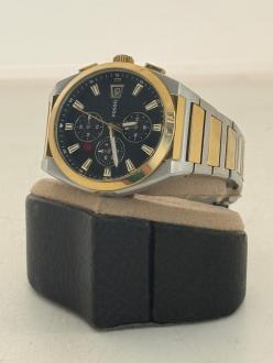 Ceas barbatesc Fossil FS5879 Quartz Argintiu, Auriu