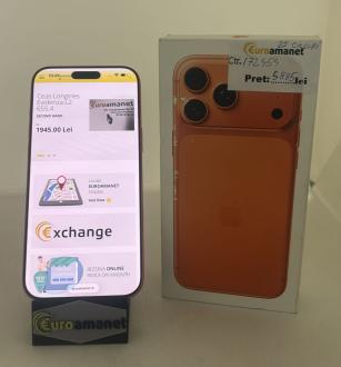 Telefon mobil Apple iPhone 17 Pro Max, 256GB, 5G, Cosmic Orange / 25 Cicluri 