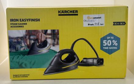 Fier de călcat cu presiune cu abur EasyFinish