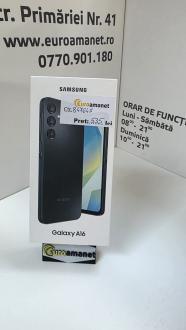 Telefon mobil Samsung Galaxy A16, Dual SIM, 128GB, 4GB RAM, 4G, Black, Sigilat