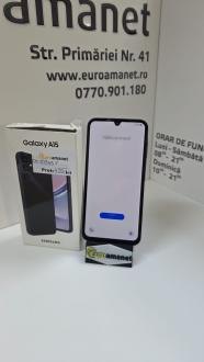 Telefon mobil Samsung Galaxy A15, Dual SIM, 4GB RAM, 128GB, 4G, Blue Black
