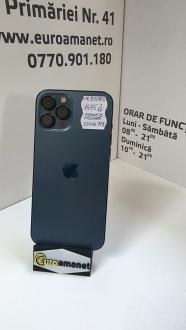 Telefon mobil Apple iPhone 12 Pro Max, 256GB, 5G, Pacific Blue, 71% Baterie