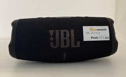 Boxa portabila JBL Charge 5, Bluetooth, Pro Sound, IP67, PartyBoost, Powerbank, Negru