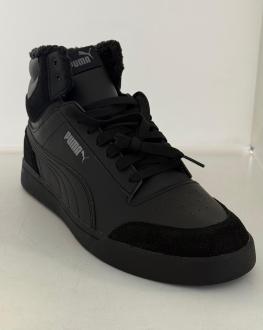 Sneakers PUMA Shuffle Mid Fur, Negru, 44