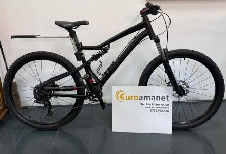 BICICLETĂ MTB ROCKRIDER ST 530 S NEGRU-ROȘU, size L